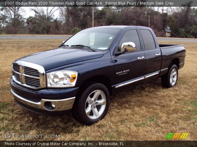 2007 Dodge Ram 1500 Thunder Road Quad Cab 4x4 in Patriot Blue Pearl