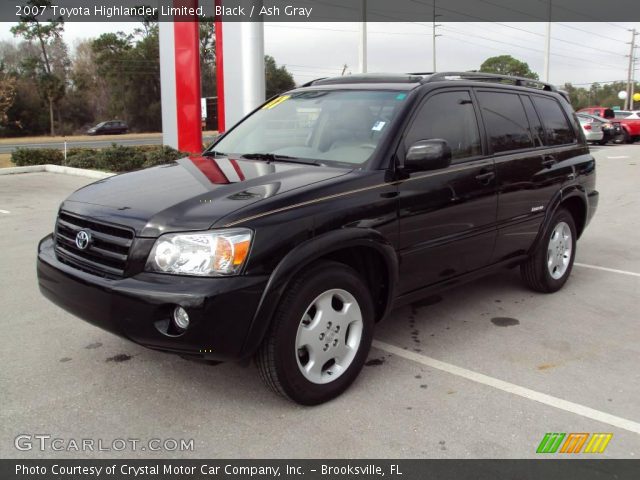 2007 Toyota Highlander Limited in Black