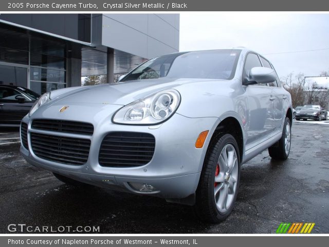 2005 Porsche Cayenne Turbo in Crystal Silver Metallic