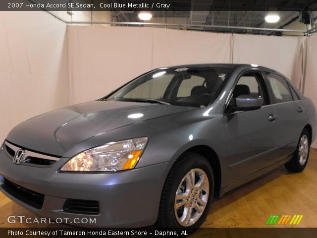 2007 Honda Accord SE Sedan in Cool Blue Metallic