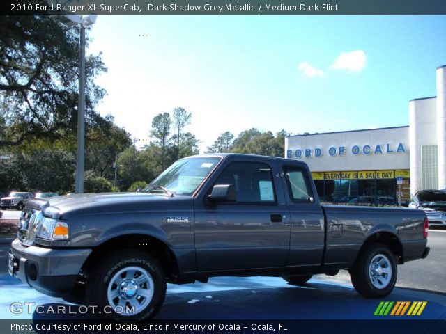 2010 Ford Ranger XL SuperCab in Dark Shadow Grey Metallic