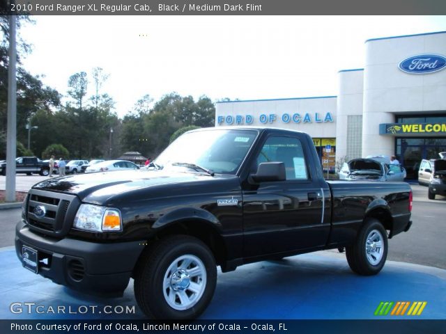 2010 Ford Ranger XL Regular Cab in Black