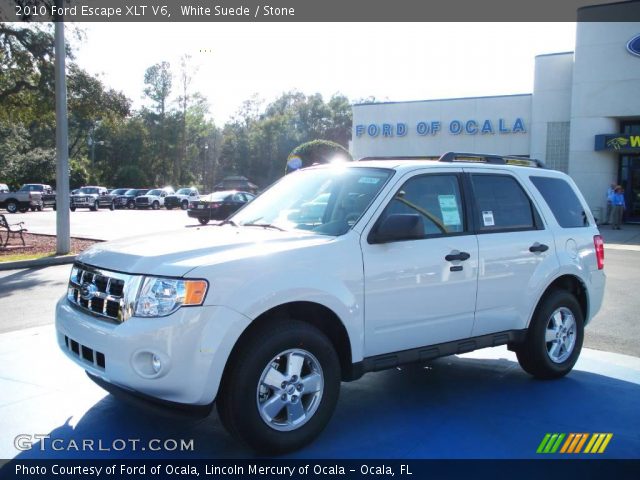 2010 Ford Escape XLT V6 in White Suede