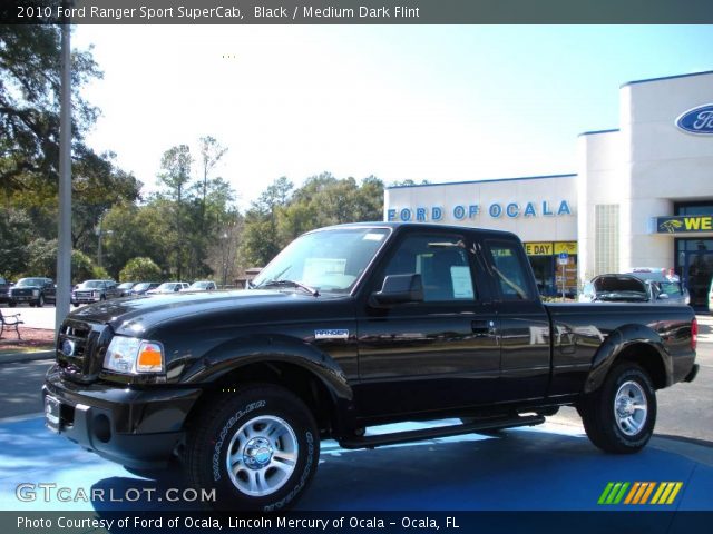 2010 Ford Ranger Sport SuperCab in Black