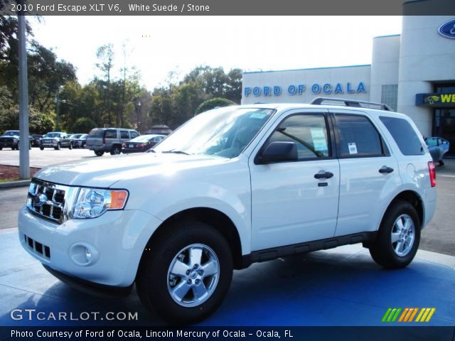 2010 Ford Escape XLT V6 in White Suede