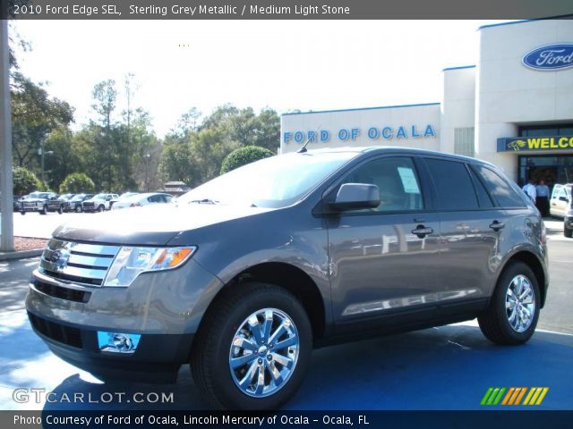 2010 Ford Edge SEL in Sterling Grey Metallic