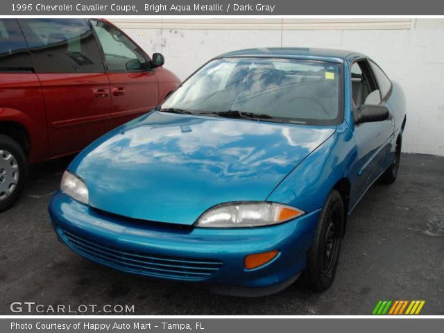 1996 Chevrolet Cavalier Coupe in Bright Aqua Metallic