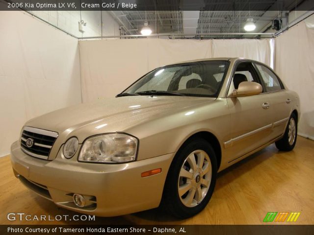 2006 Kia Optima LX V6 in Cream Gold