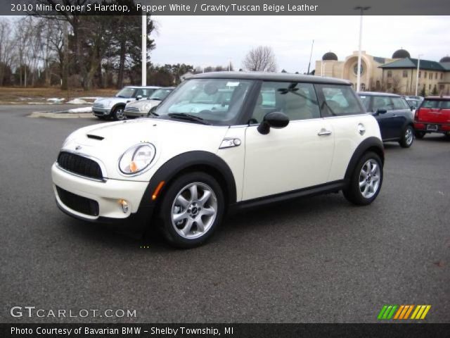 2010 Mini Cooper S Hardtop in Pepper White