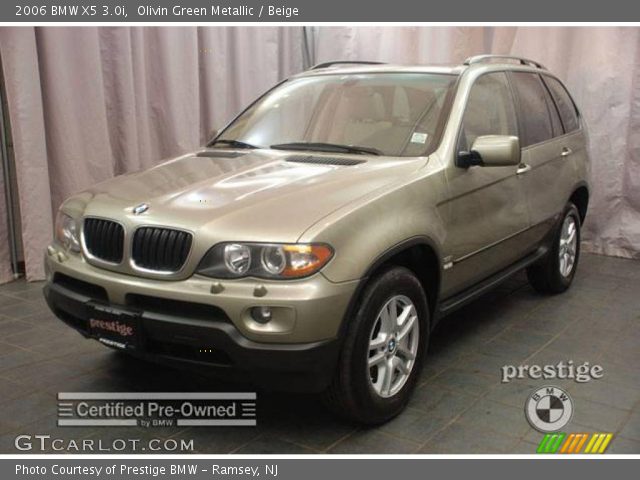 2006 BMW X5 3.0i in Olivin Green Metallic