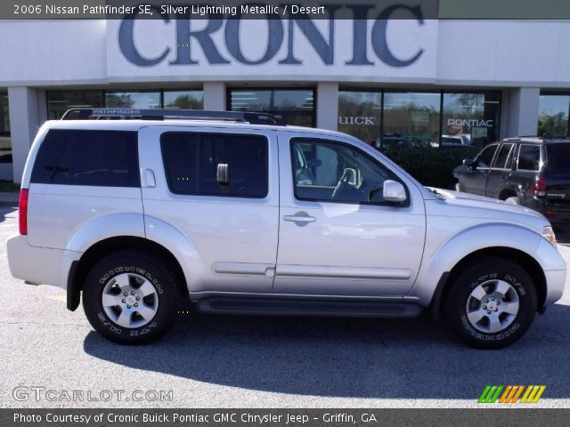 2006 Nissan Pathfinder SE in Silver Lightning Metallic