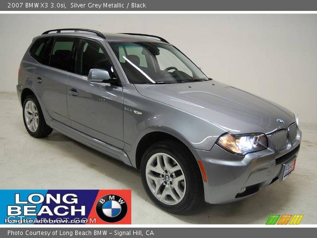 2007 BMW X3 3.0si in Silver Grey Metallic