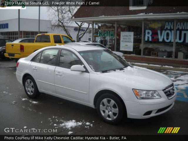 2009 Hyundai Sonata GLS in Powder White Pearl