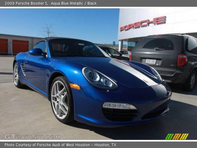 2009 Porsche Boxster S in Aqua Blue Metallic