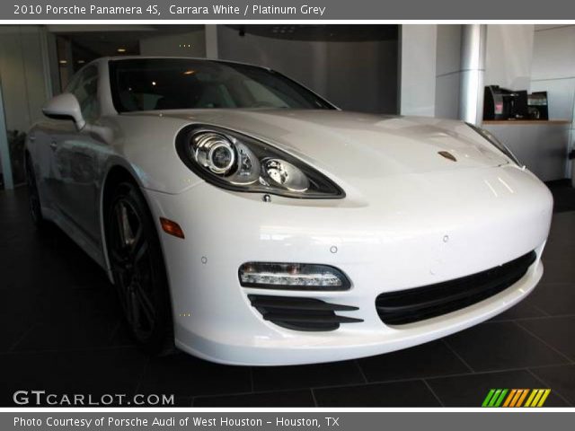 2010 Porsche Panamera 4S in Carrara White