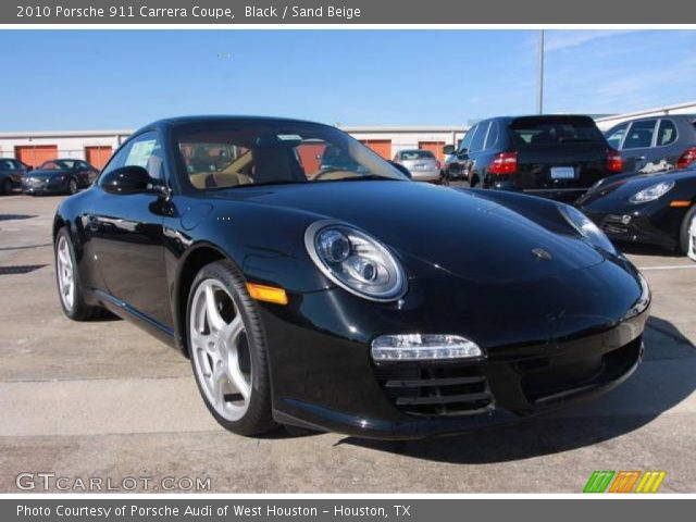 2010 Porsche 911 Carrera Coupe in Black