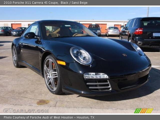 2010 Porsche 911 Carrera 4S Coupe in Black