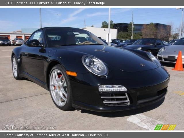 2010 Porsche 911 Carrera 4S Cabriolet in Black