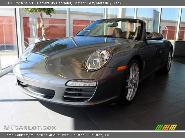 2010 Porsche 911 Carrera 4S Cabriolet in Meteor Grey Metallic