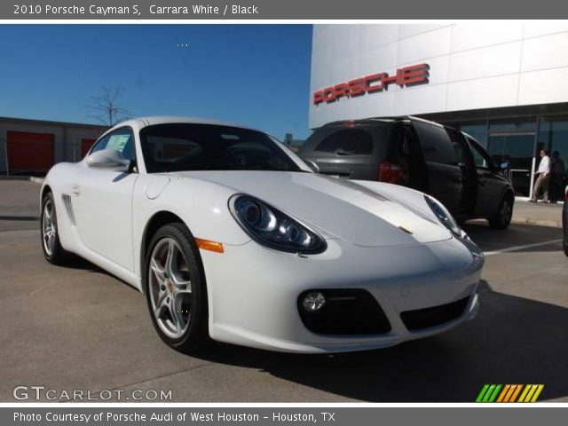 2010 Porsche Cayman S in Carrara White
