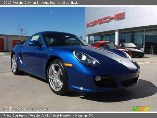 2010 Porsche Cayman S in Aqua Blue Metallic