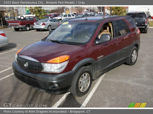 2003 Buick Rendezvous CXL in Medium Red Metallic