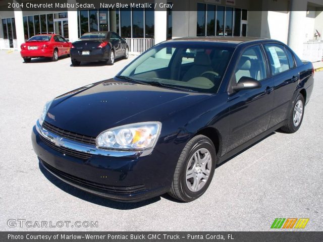 2004 Chevrolet Malibu Sedan in Navy Blue Metallic