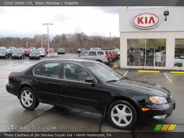 2003 Infiniti I 35 in Black Obsidian