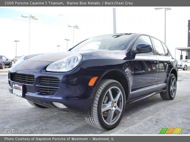 2006 Porsche Cayenne S Titanium in Marine Blue Metallic