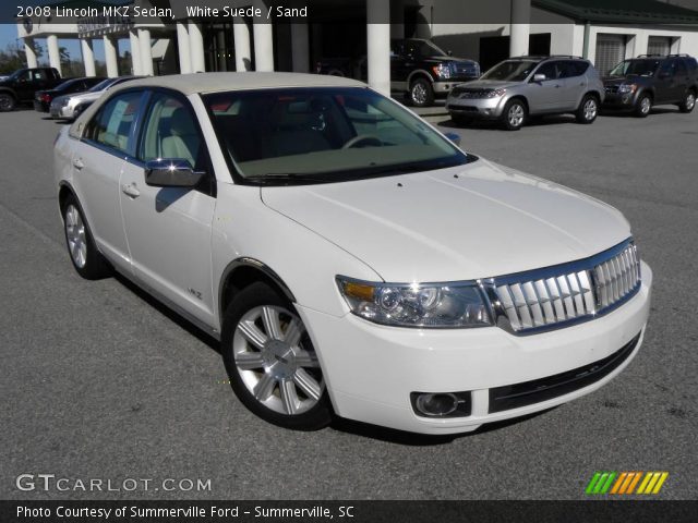 2008 Lincoln MKZ Sedan in White Suede