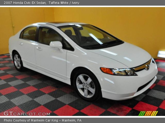 2007 Honda Civic EX Sedan in Taffeta White