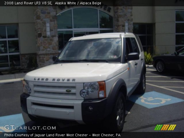 2008 Land Rover LR3 V8 SE in Alaska White