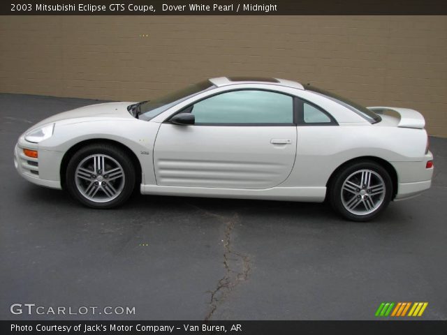 2003 Mitsubishi Eclipse GTS Coupe in Dover White Pearl