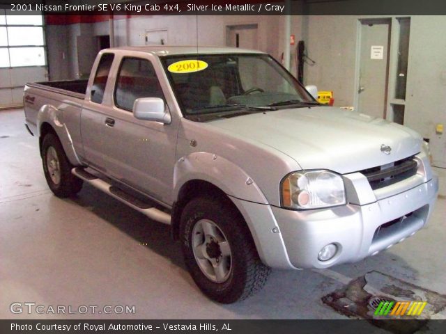 2001 Nissan Frontier SE V6 King Cab 4x4 in Silver Ice Metallic