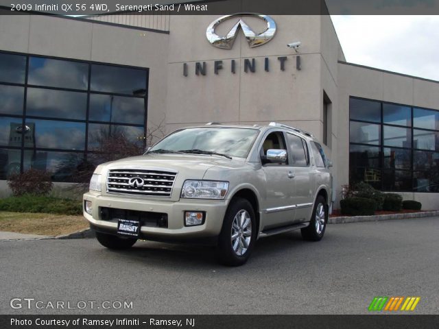 2009 Infiniti QX 56 4WD in Serengeti Sand