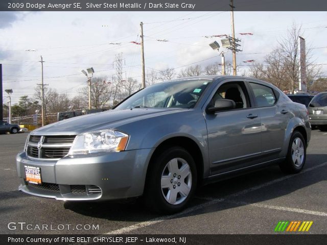 2009 Dodge Avenger SE in Silver Steel Metallic