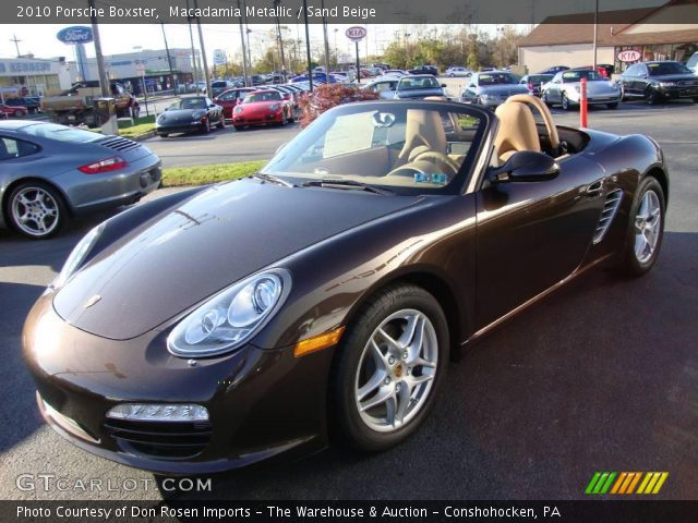 2010 Porsche Boxster  in Macadamia Metallic