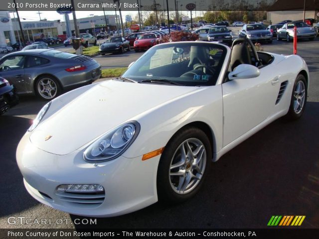 2010 Porsche Boxster  in Carrara White