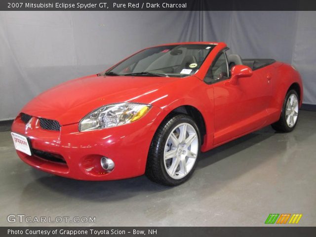 2007 Mitsubishi Eclipse Spyder GT in Pure Red