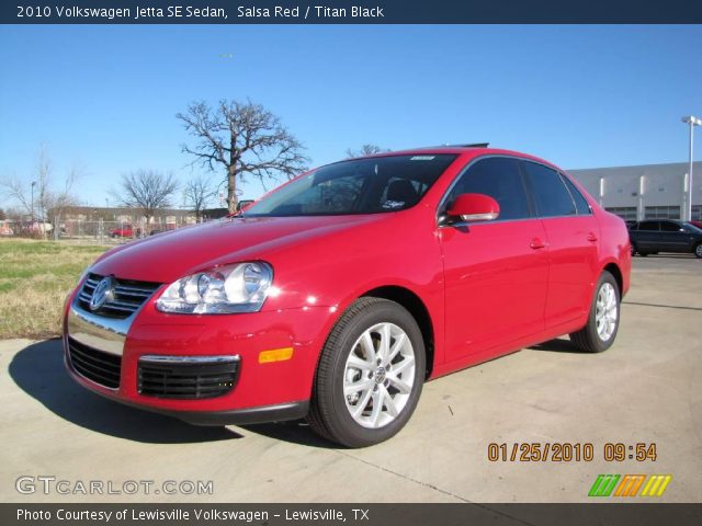 2010 Volkswagen Jetta SE Sedan in Salsa Red