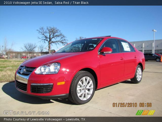 2010 Volkswagen Jetta SE Sedan in Salsa Red