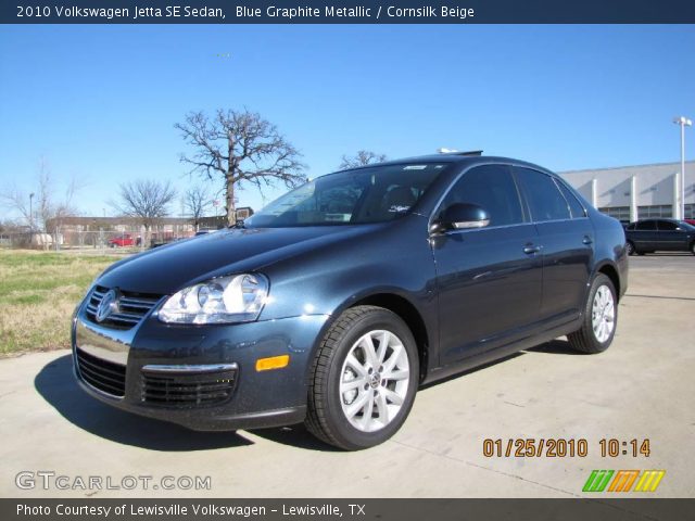 2010 Volkswagen Jetta SE Sedan in Blue Graphite Metallic