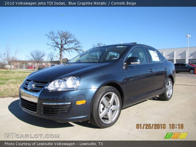 2010 Volkswagen Jetta TDI Sedan in Blue Graphite Metallic