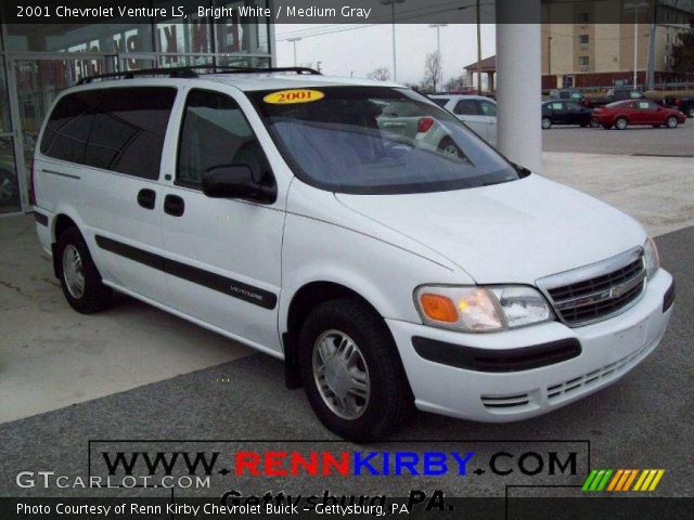 2001 Chevrolet Venture LS in Bright White