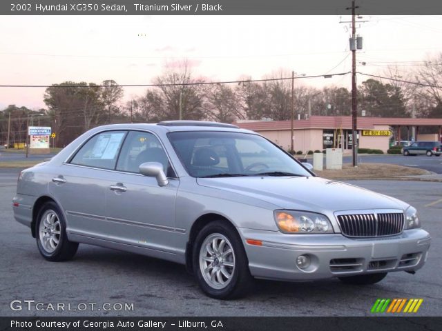 2002 Hyundai XG350 Sedan in Titanium Silver