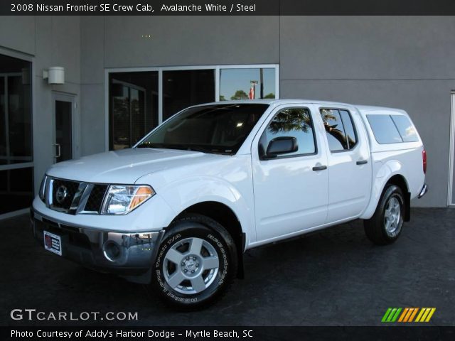 2008 Nissan Frontier SE Crew Cab in Avalanche White