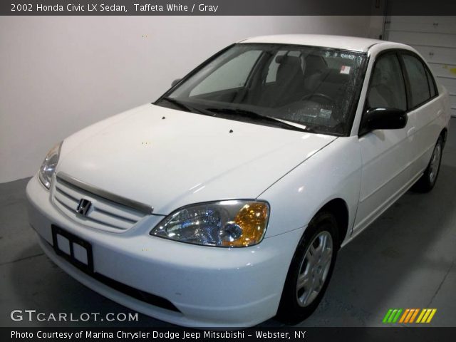 2002 Honda Civic LX Sedan in Taffeta White