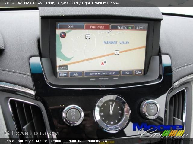 2009 Cadillac CTS -V Sedan in Crystal Red