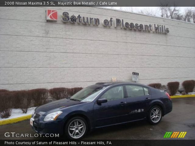 2008 Nissan Maxima 3.5 SL in Majestic Blue Metallic