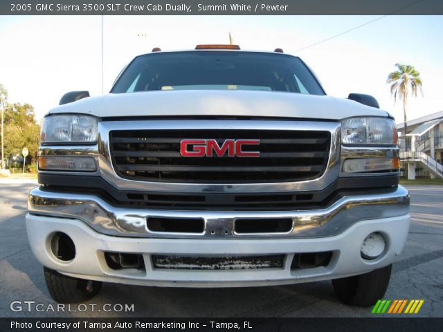2005 GMC Sierra 3500 SLT Crew Cab Dually in Summit White